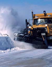 Severe Weather Government Snowploughs